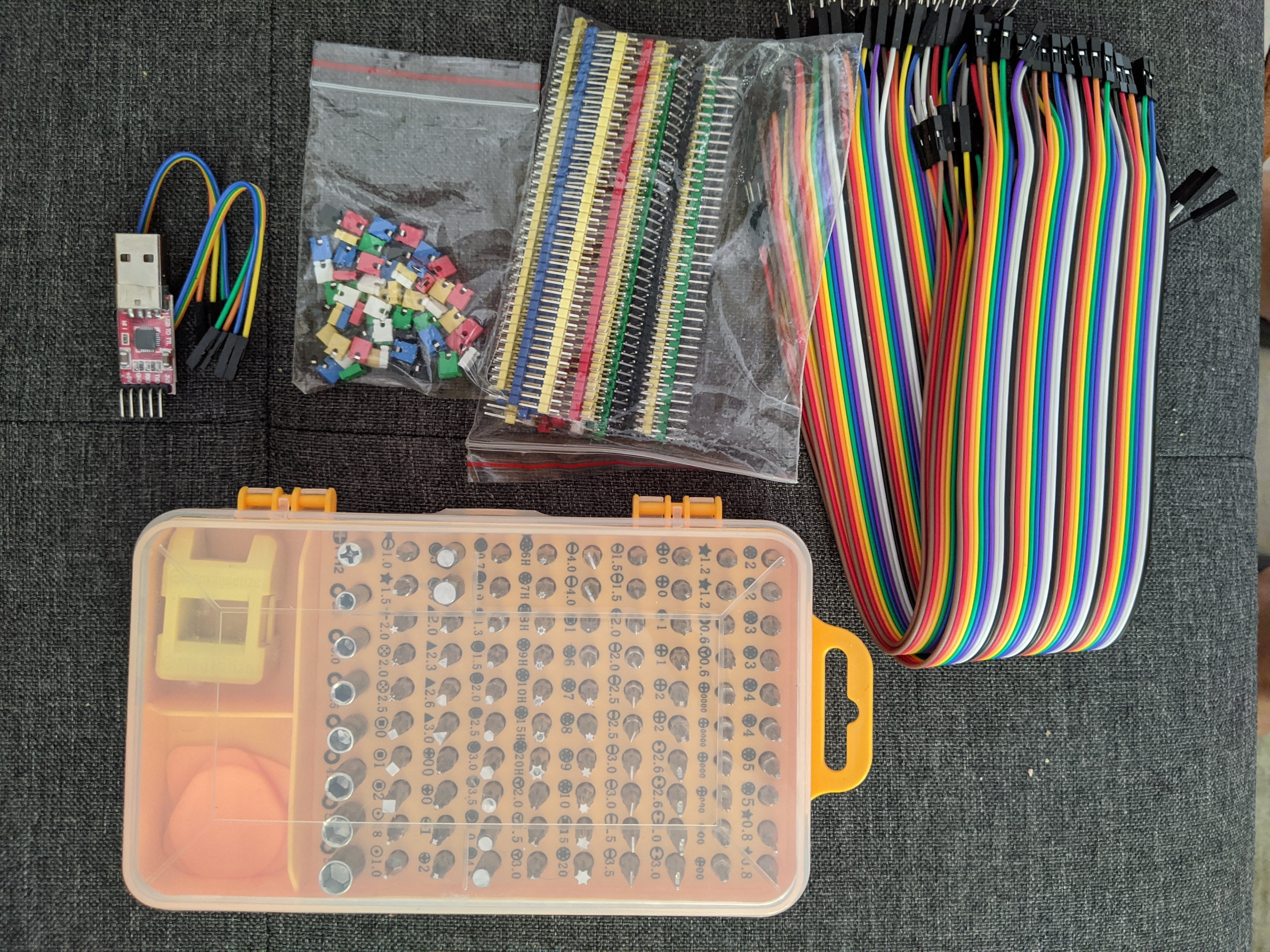 TTL converter and the cables